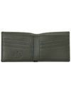 Men's Grain Leather Half Wallet Khaki - VIVIENNE WESTWOOD - BALAAN 8