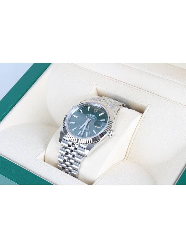 Rolex Datejust 41 Mint Green 22 Years - ROLEX - BALAAN 6