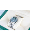 Datejust 41 Mint Green Steel 23 Years - ROLEX - BALAAN 6