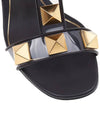 Roman Stud Sandal Heels Black - VALENTINO - BALAAN 10