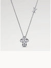 Vivienne Pendant Necklace Silver - LOUIS VUITTON - BALAAN 4