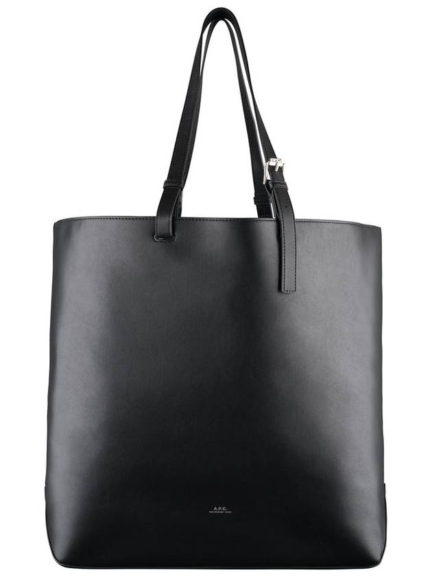 Logo Print Tote Bag Black - A.P.C. - BALAAN 2