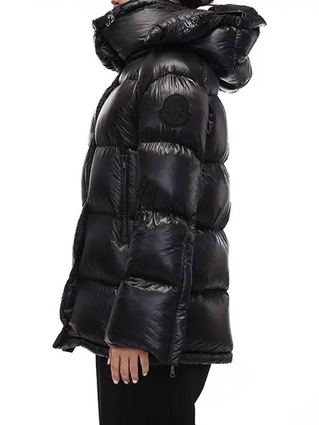 MACON Hooded Padding Jumper Black 1A51H00 C0577 - MONCLER - BALAAN 4