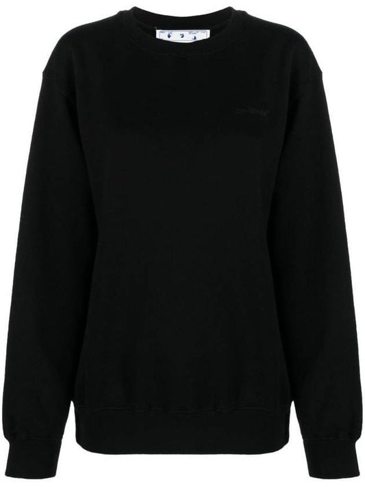 Bag Diagonal Sweatshirt Black - OFF WHITE - BALAAN 1