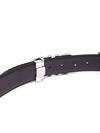 Reversible Gancini Leather Belt Black - SALVATORE FERRAGAMO - BALAAN 7