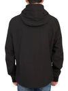 Shell R Goggle Hooded Jacket Black - CP COMPANY - BALAAN 4