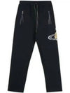 Time Machine Football Cotton Straight Pants Navy - VIVIENNE WESTWOOD - BALAAN 2