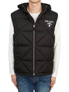 Re-Nylon Down Vest Black - PRADA - BALAAN 3