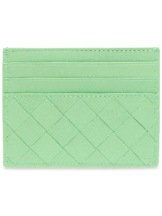 Intrecciato Leather Card Holder Siren - BOTTEGA VENETA - BALAAN 3