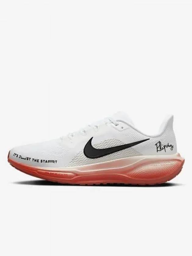 Pegasus 41 Eliud Kipchoge Men s Road Running Shoes White Pale Ivory Dragon Red Black HJ7037 100 742689 - NIKE - BALAAN 1