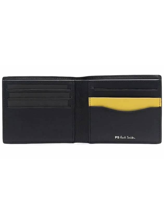 Symbol Logo Printing Half Wallet Black - PAUL SMITH - BALAAN 5