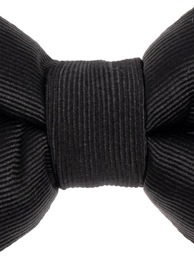 Tom Ford Silk Bow Tie, Men's, Black - TOM FORD - BALAAN 4