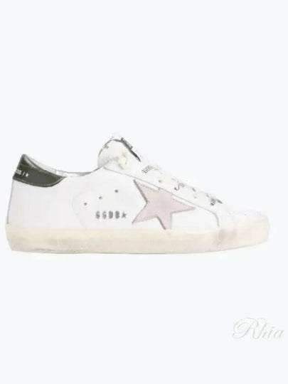 Superstar Dark Green Top Low Top Sneakers White - GOLDEN GOOSE - BALAAN 2