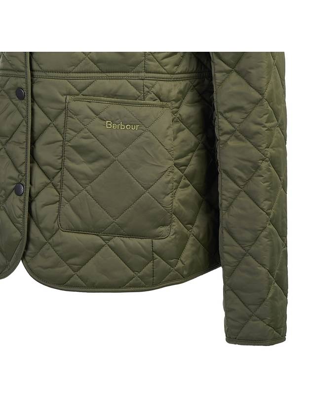 Deveron Quilting Jacket Pale Pink Olive - BARBOUR - BALAAN 8