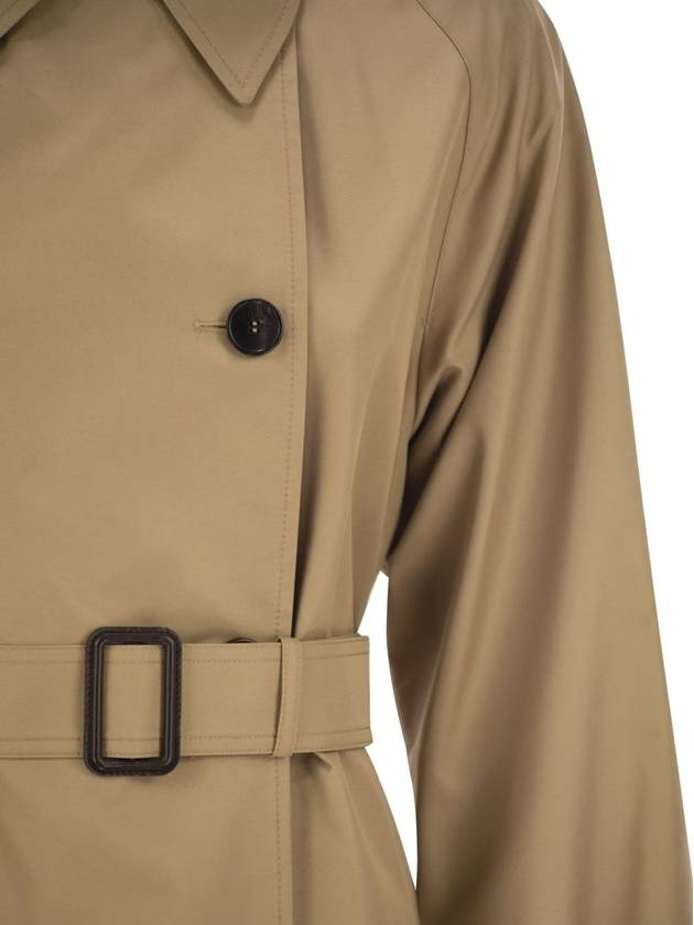 CANASTA - Reversible gabardine drip-proof trench coat - WEEKEND MAX MARA - BALAAN 4