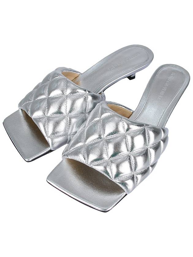 Padded Mule Silver - BOTTEGA VENETA - BALAAN 2