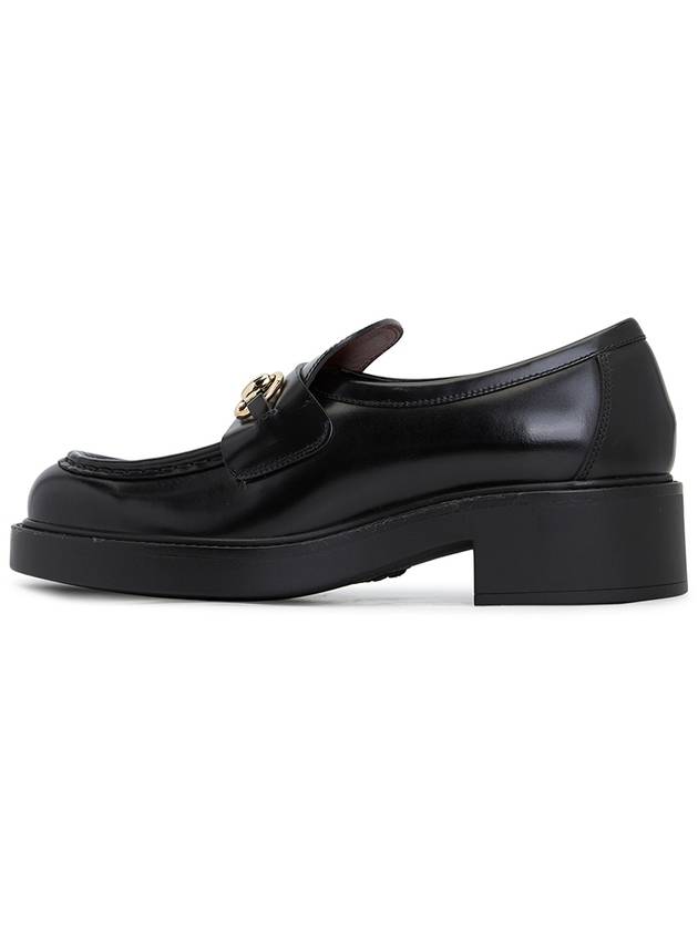 Horsebit Leather Loafer Black - GUCCI - BALAAN 4