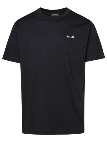 Nolan Short Sleeve T-Shirt Black - A.P.C. - BALAAN 1