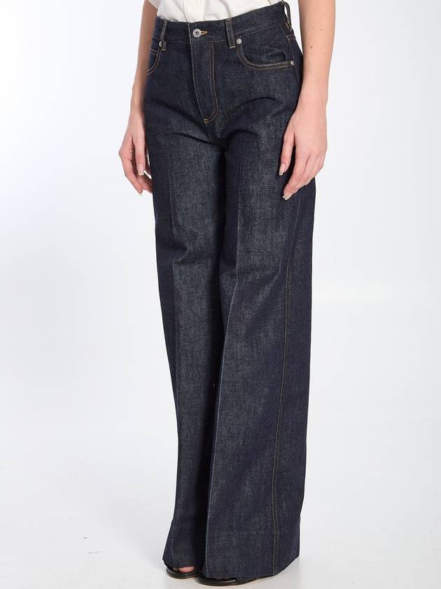 Palazzo wide jeans indigo - BOTTEGA VENETA - BALAAN 3