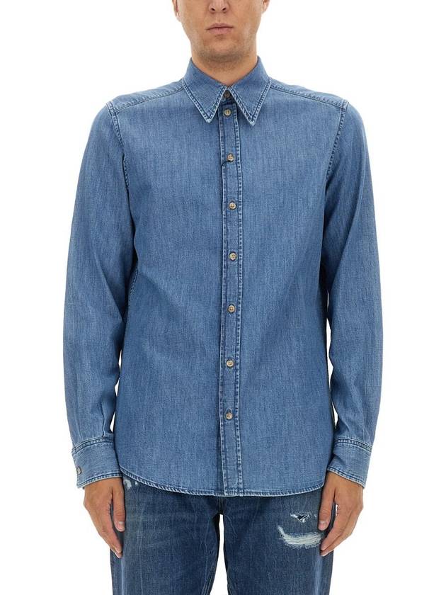 Dolce & Gabbana Cotton Shirt - DOLCE&GABBANA - BALAAN 1