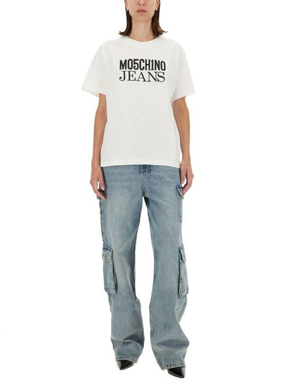 Moschino Jeans T-Shirt With Logo - MOSCHINO - BALAAN 2