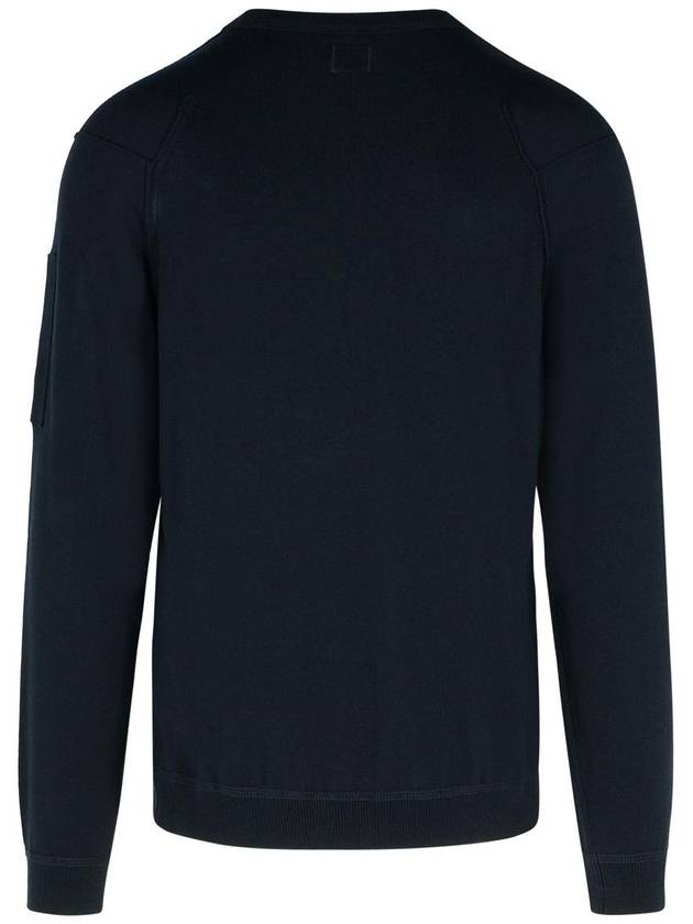 C.P. Company Blue Cotton Sweater - CP COMPANY - BALAAN 3