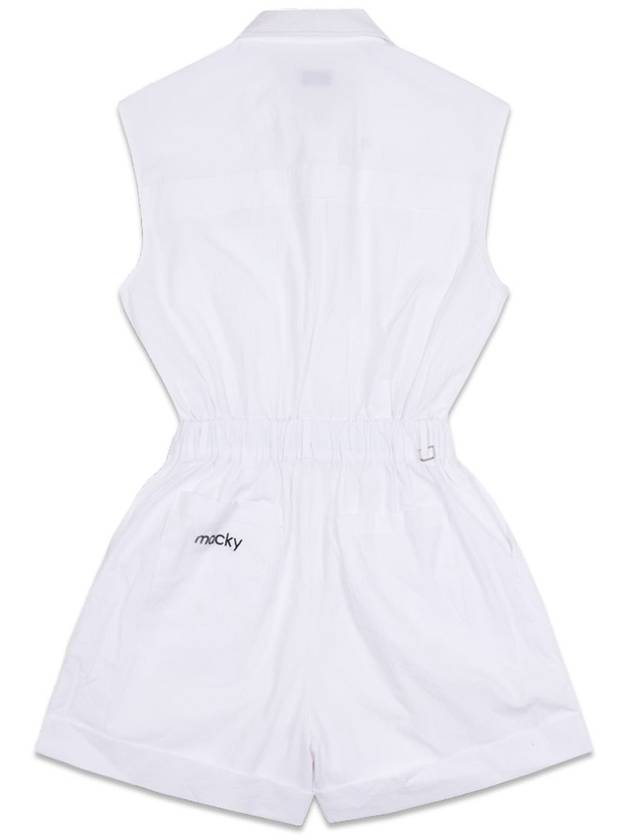 Summer PK Jumpsuit White MCSS24OP3BWH - MACKY - BALAAN 3