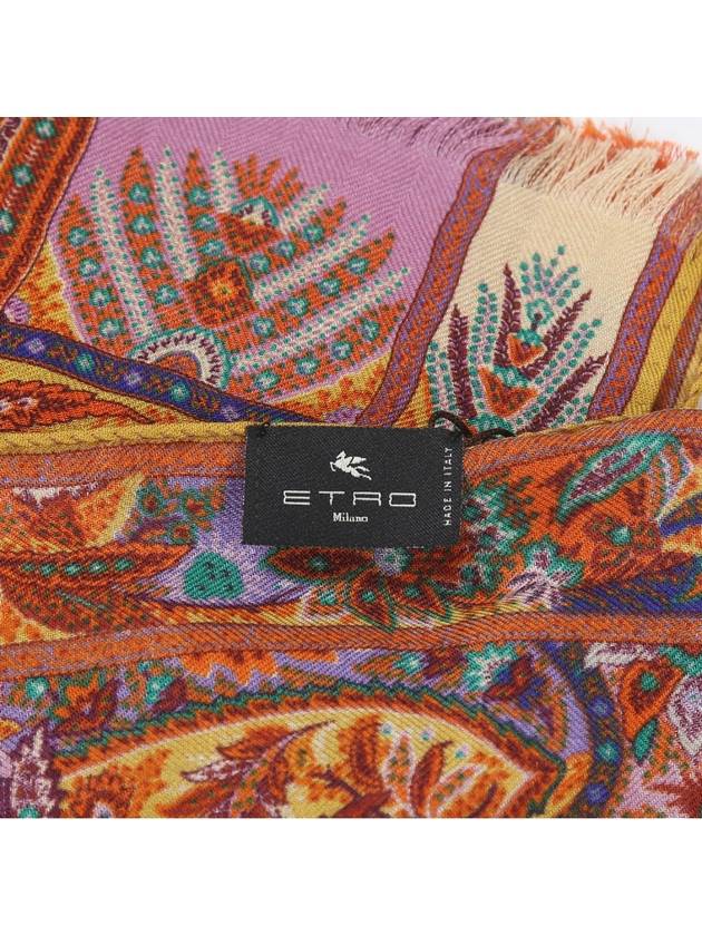 Muffler 1000745360700 Paisley Print Cashmere - ETRO - BALAAN 5