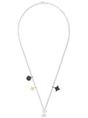 LV Instinct Pendant Necklace Silver - LOUIS VUITTON - BALAAN 5