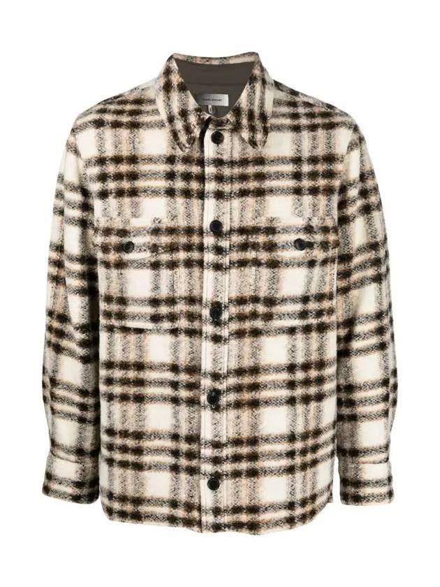 Kerbont Check Shirt Jacket - ISABEL MARANT - BALAAN 2