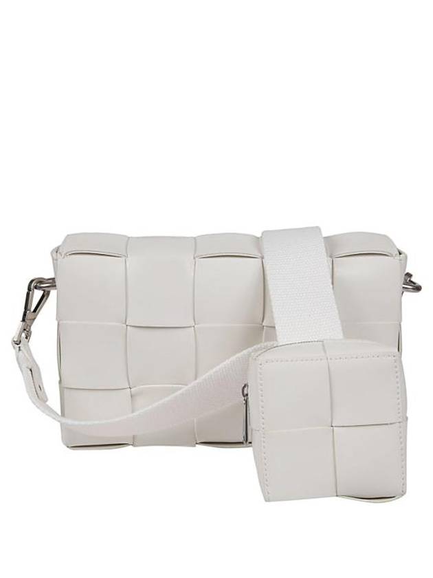 Cassette Versatil Strap Cross Bag White - BOTTEGA VENETA - BALAAN 3