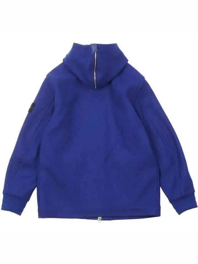 Panno Speciale Hooded Jacket Periwinkle - STONE ISLAND - BALAAN 3