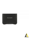 The Seal Card Wallet Black - ALEXANDER MCQUEEN - BALAAN 2