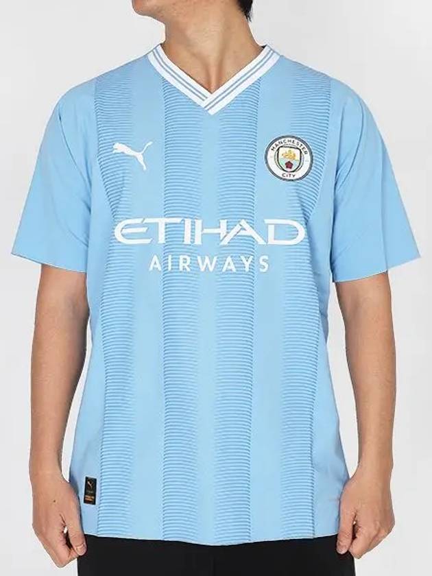 Genuine Manchester City 2023 24 Home Authentic Jersey Uniform 770437 01 - PUMA - BALAAN 2