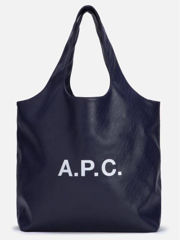 Ninon logo print tote bag navy - A.P.C. - BALAAN 2