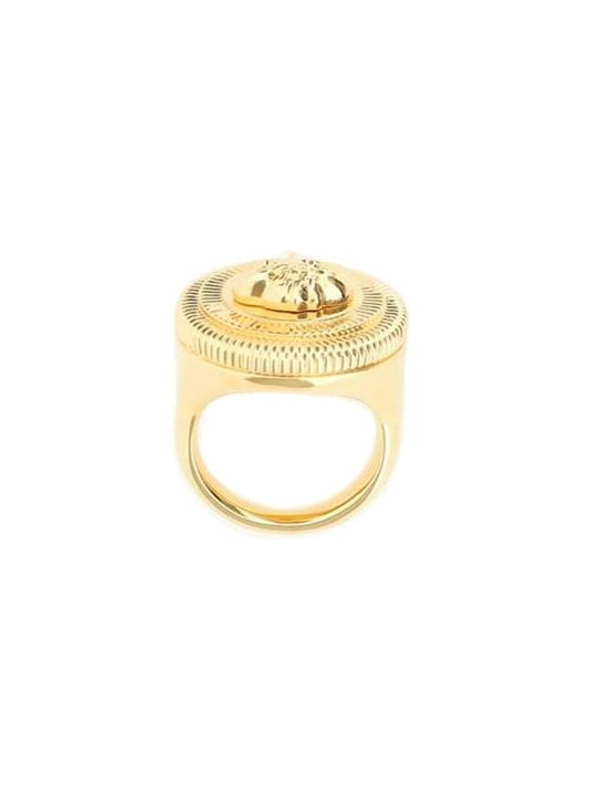 Medusa Biggie Ring Gold - VERSACE - BALAAN.