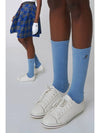 AU42AS09 Cushion Crew Socks Light Blue - ATHPLATFORM - BALAAN 10