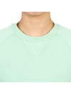 Women's Waffle 4 Bar Raglan Short Sleeve T-Shirt Light Green - THOM BROWNE - BALAAN 9