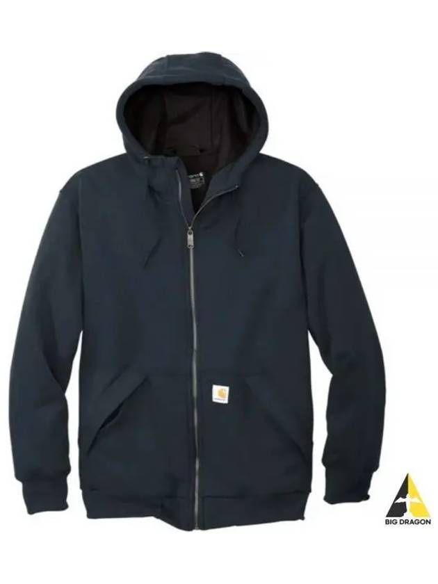 THERMAL LINED FULL ZIP HOODED SWEATSHIRT 104078 472 Midweight up - CARHARTT - BALAAN 1