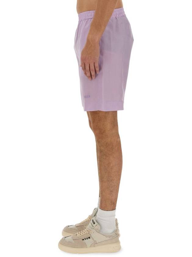 Short Pants 3640MB11X 24701570 LILAC - MSGM - BALAAN 4