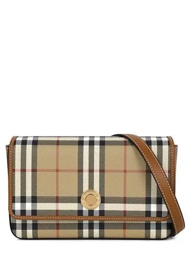 Check Cross Bag Beige - BURBERRY - BALAAN 2