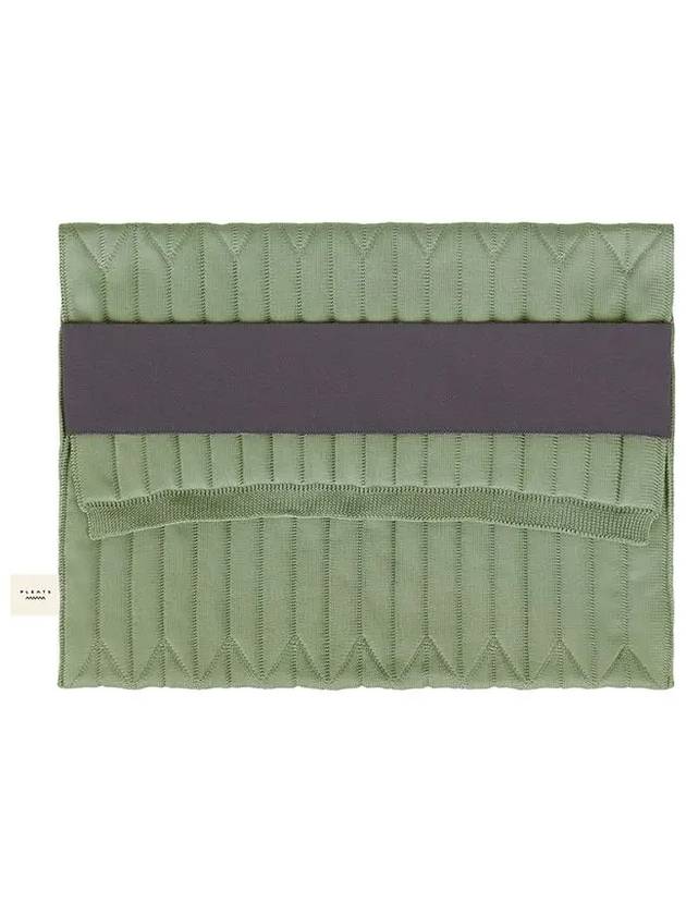 Air Knit Laptop Pouch Bag Sage - PLEATSMAMA - BALAAN 6