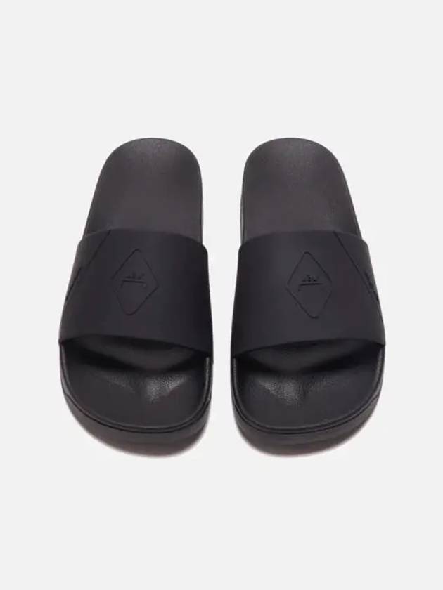 A COLD WALL Men s Black Diamond Slide Sandals ACWUF002B BLK - A-COLD-WALL - BALAAN 5