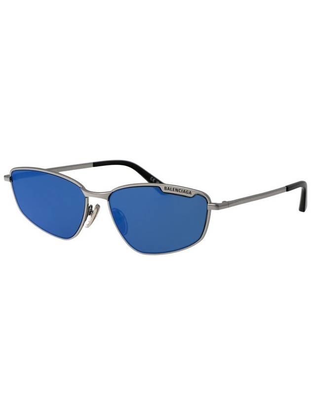 Eyewear Engraved Logo Rectangular Frame Sunglasses - BALENCIAGA - BALAAN 3