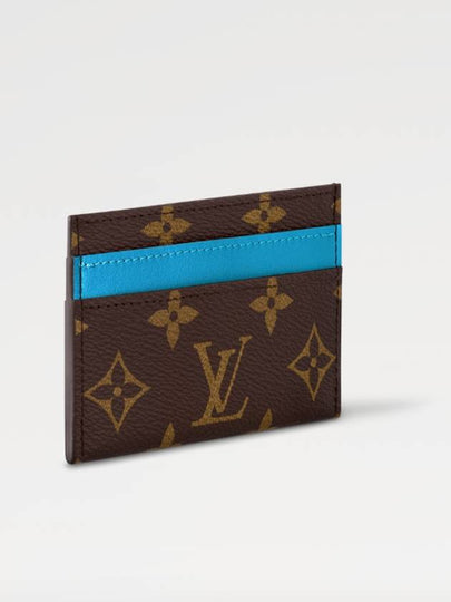 Card Wallet Double Holder Monogram Gaston Blue M12838 - LOUIS VUITTON - BALAAN 2