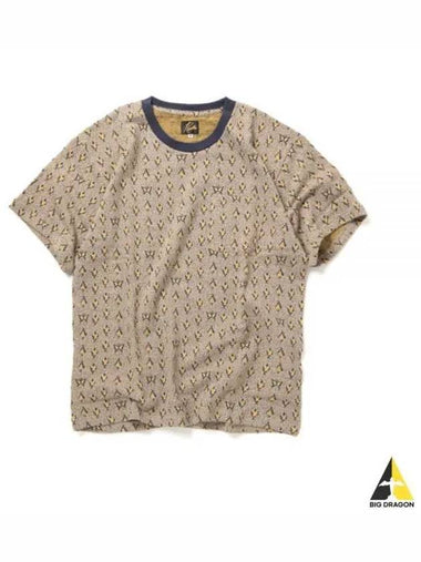 Crew Neck Tee YELLOWNAVY OT243 Short Sleeve T Shirt - NEEDLES - BALAAN 1