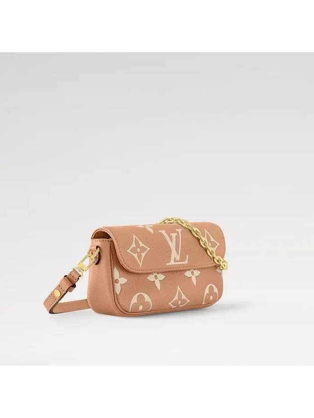 Wallet On Chain Ivy Monogram Empreinte Shoulder Bag Arizona Creme - LOUIS VUITTON - BALAAN 3