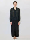 Pintuck Long Pants Black - DAMAGE MNEMONIC - BALAAN 1