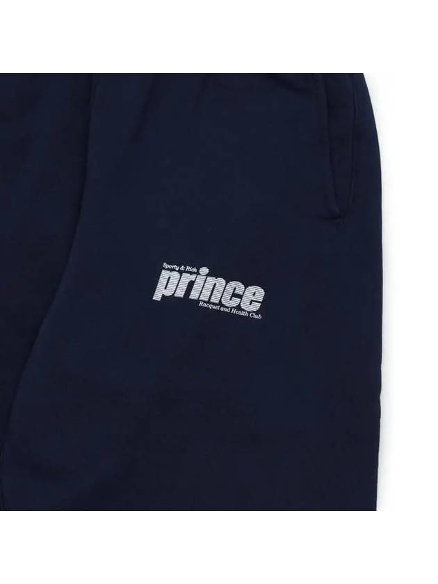 Logo Jogger Track Pants Navy - SPORTY & RICH - BALAAN 4