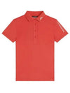 Tour Tech Short Sleeve Polo Shirt Red - J.LINDEBERG - BALAAN 2